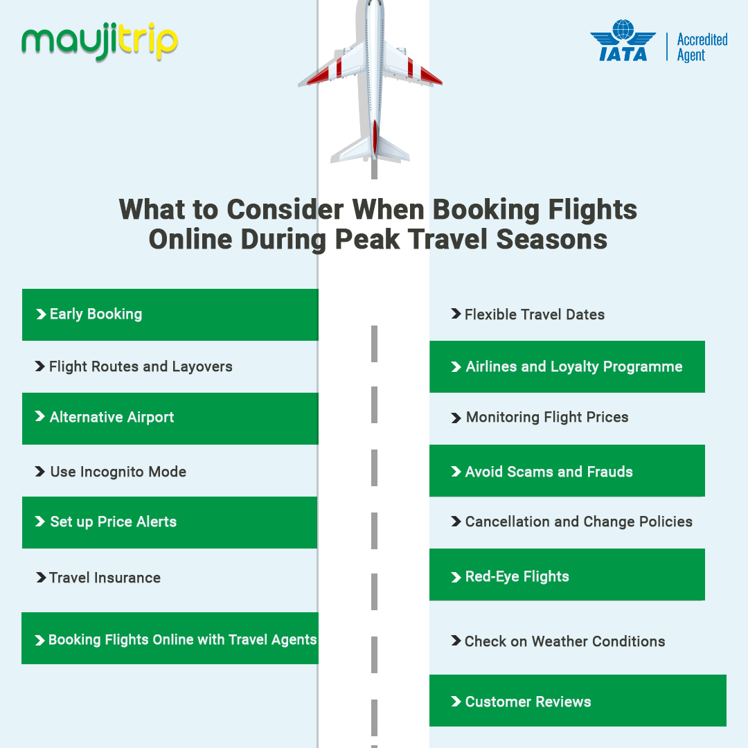 What to Consider When Booking Flights Online During Peak Travel Seasons