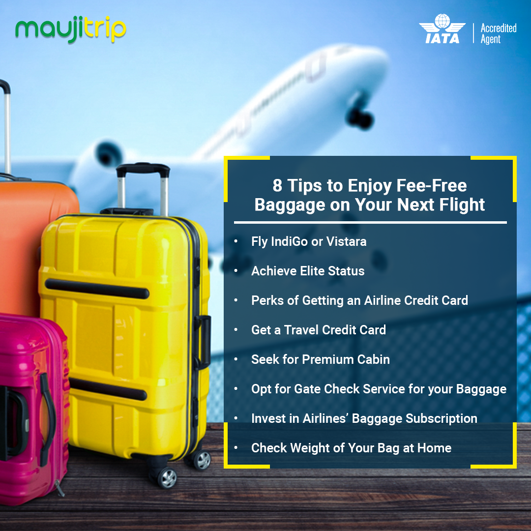 Tips to Enjoy Fee Free Baggage on Your Next Flight