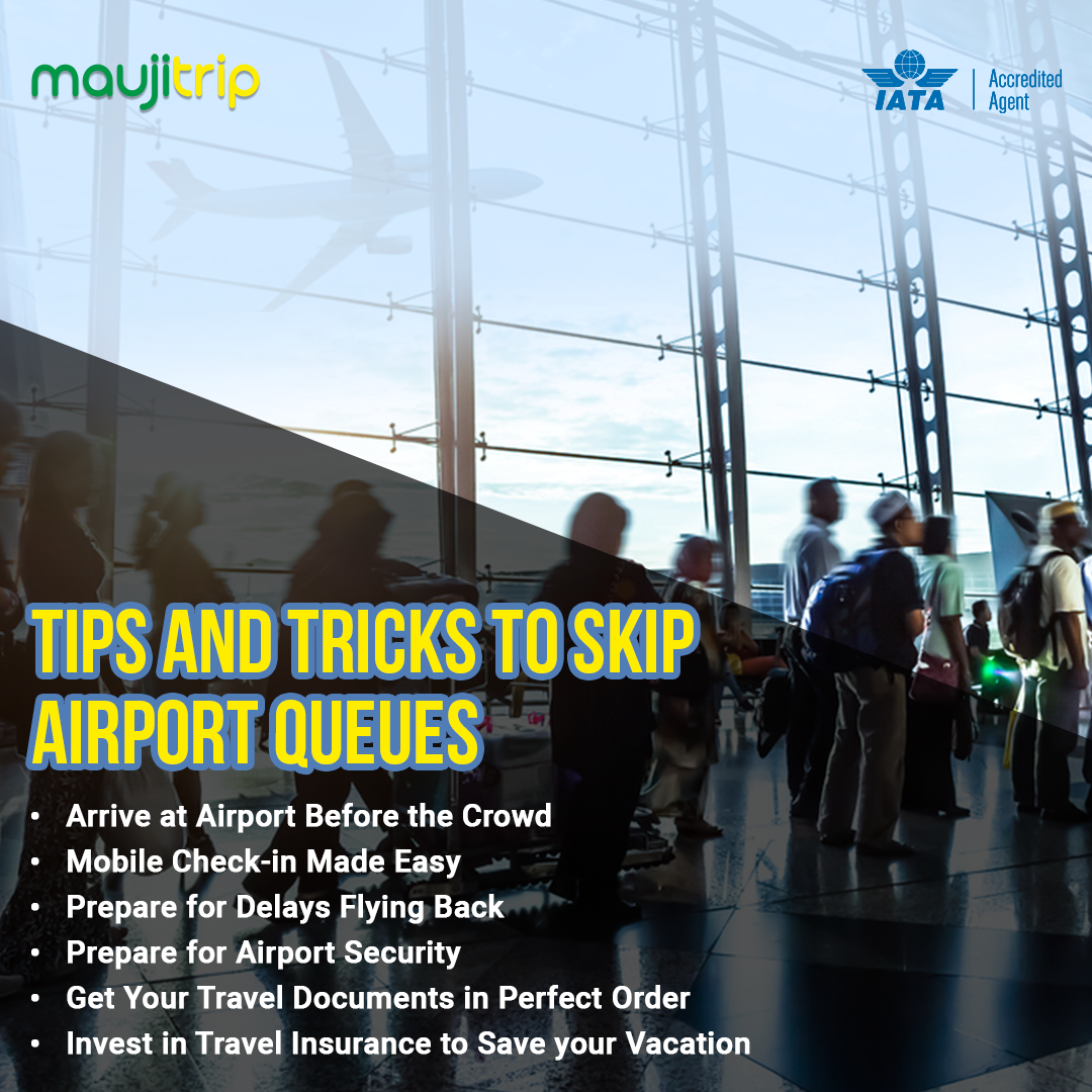 Tips and Tricks to Skip Airport Queues