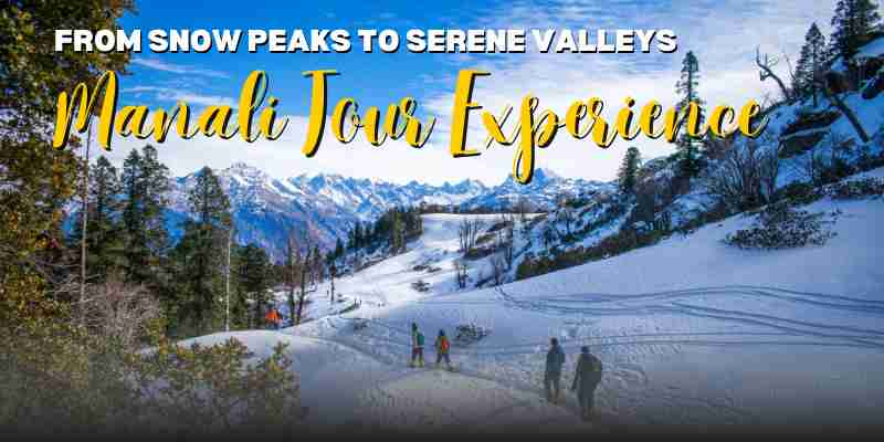 From Snow Peaks to Serene Valleys: Manali Tour Experience