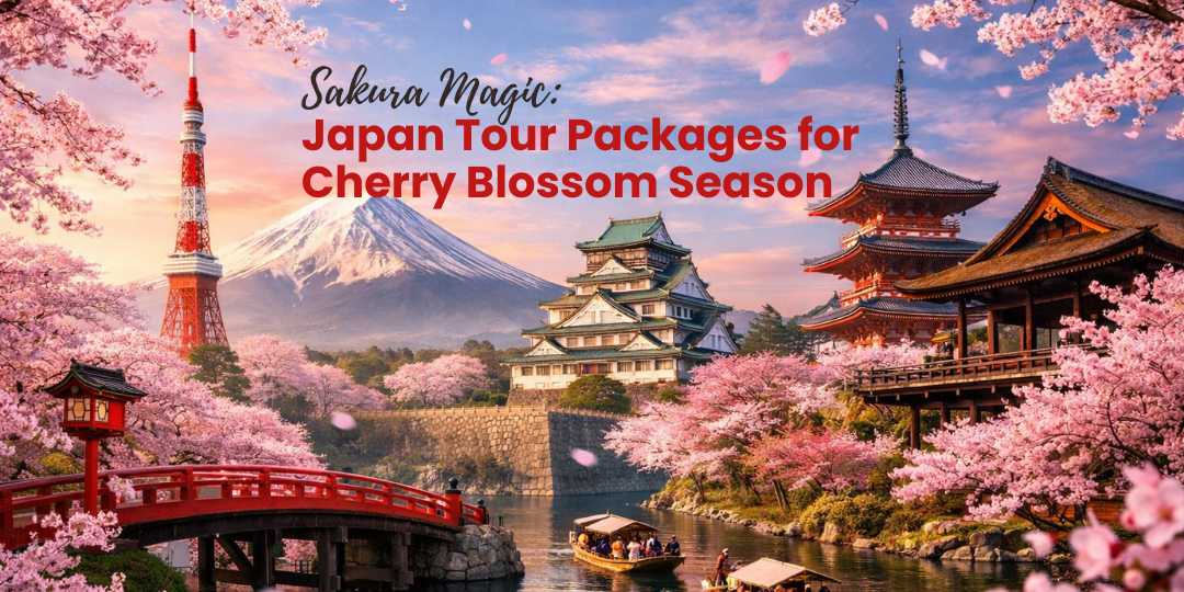 Sakura Magic: Japan Tour Packages for Cherry Blossom Season
