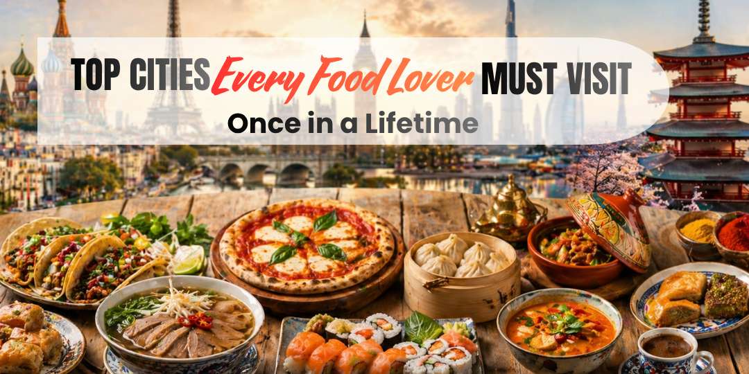 Top Cities Every Food Lover Must Visit Once in a Lifetime