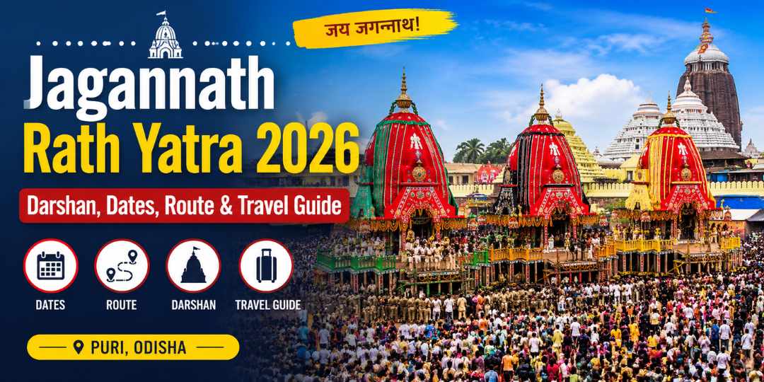 Jagannath Rath Yatra 2026: Darshan, Dates, Route & Travel Guide